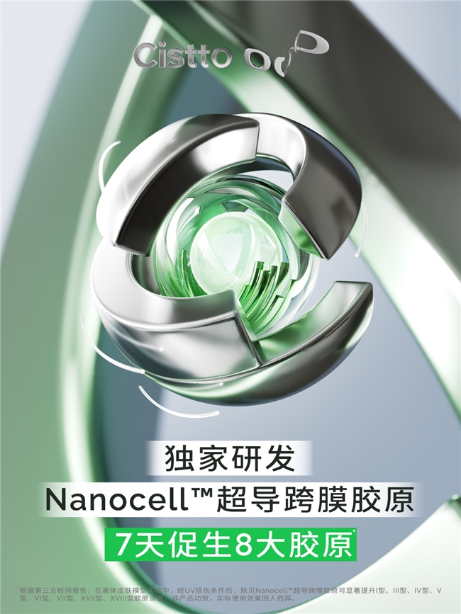 肤见双明星单品重磅登场,以 Nanocell超导跨膜胶原建立油类抗衰新标杆