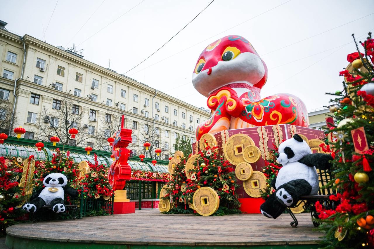 莫斯科将以盛大活动迎接中国新年，惊喜呈现给市民与游客